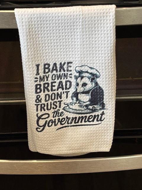 Funny Baker Tea Towel