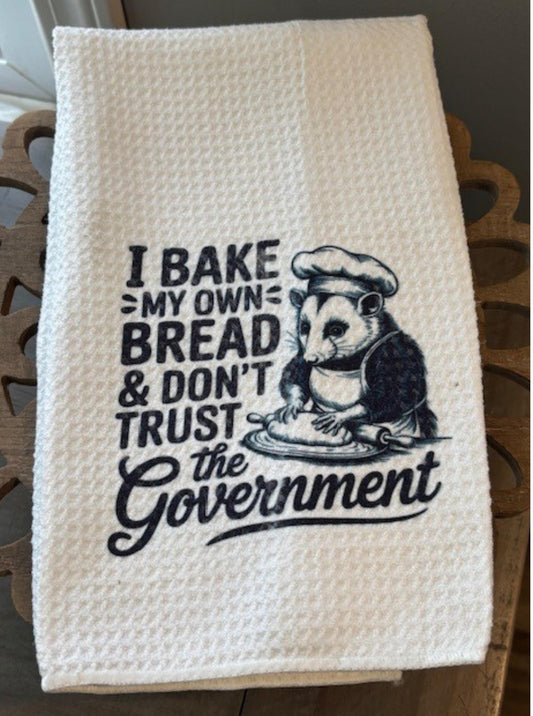 Funny Baker Tea Towel