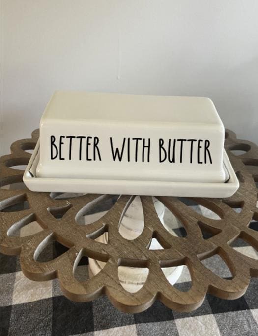 Ceramic Butter Dish