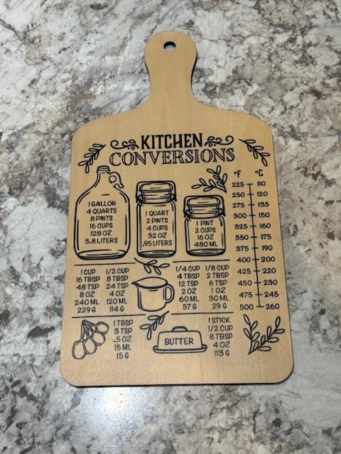 Wood Cutting Board - Kitchen decor!