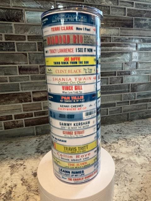90's Country Cassette Tumbler