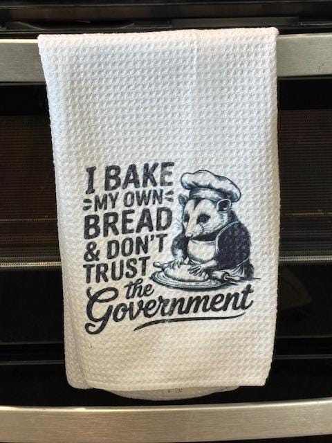 Funny Baker Tea Towel