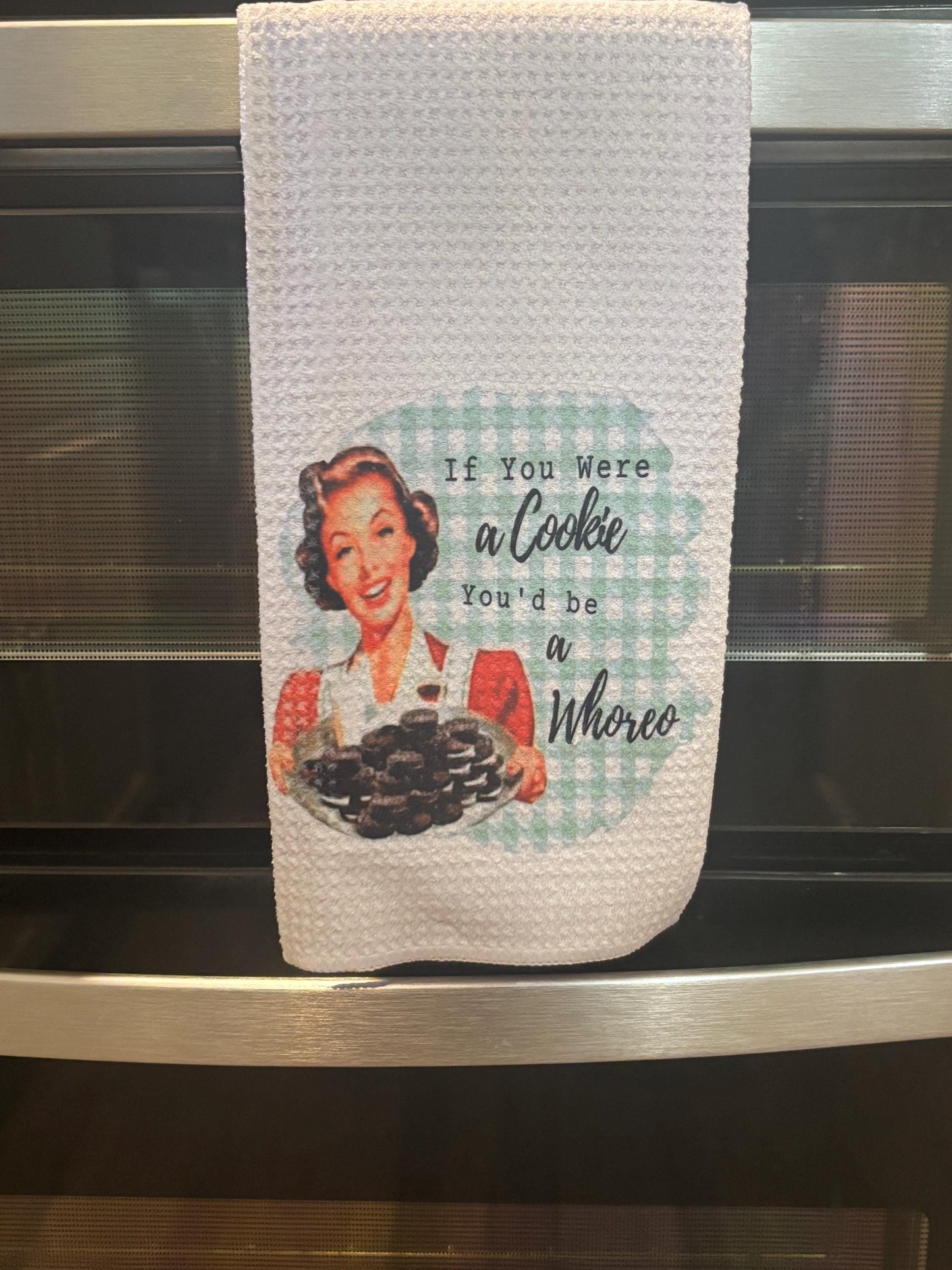 Funny Cookie Tea Towel!!