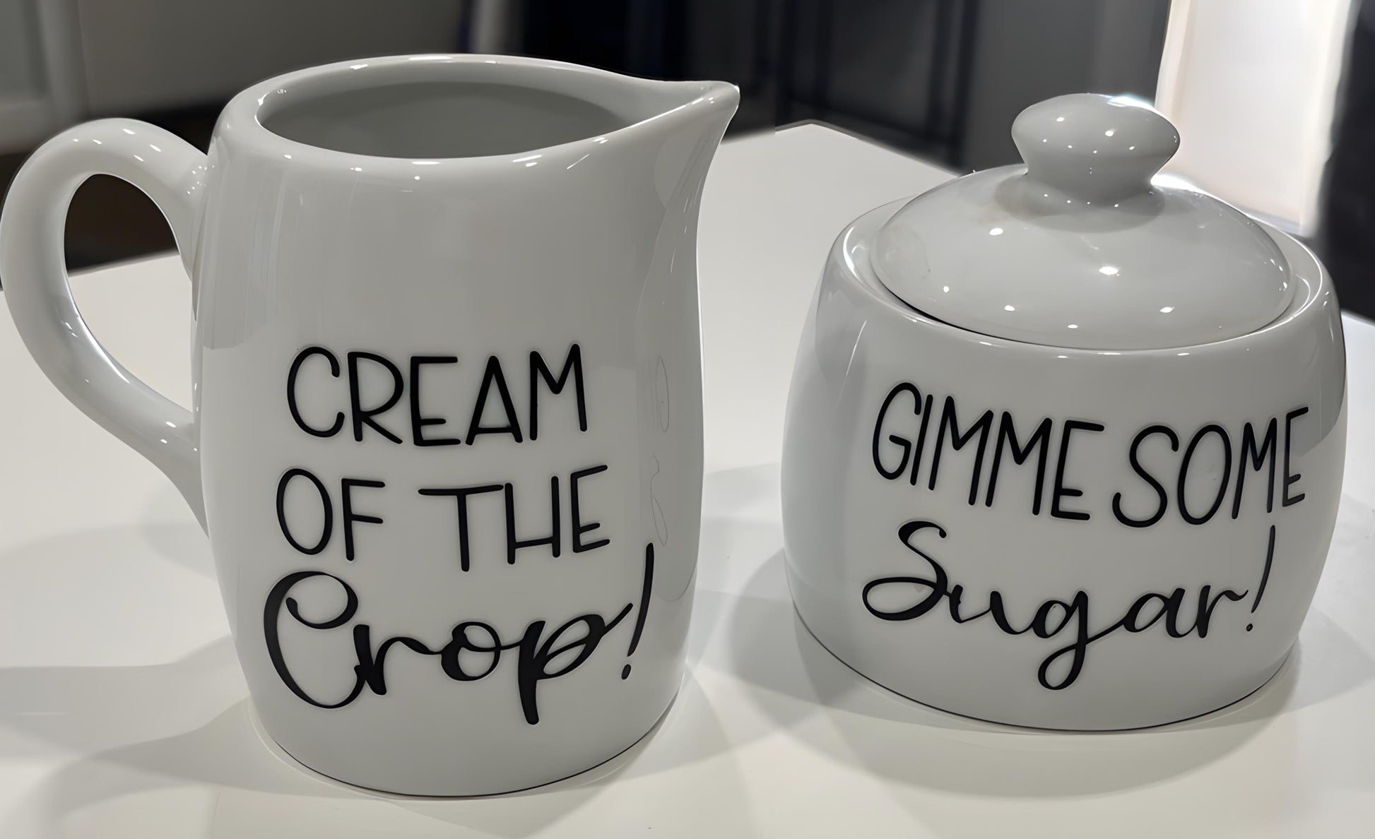 Cream of the Crop and Give me some Sugar Set Farmhouse Style Set!