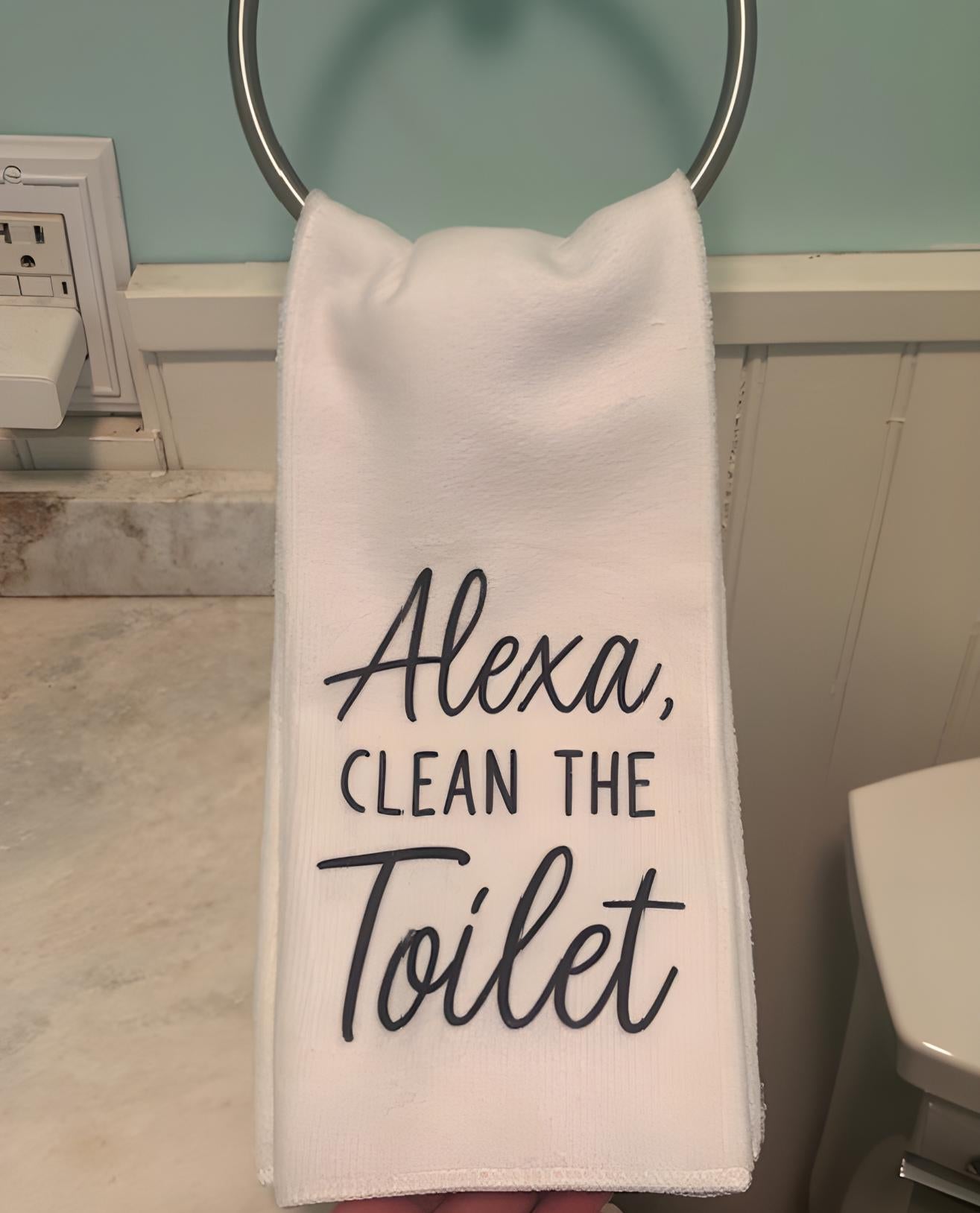 Funny Bathroom Hand Towels!
