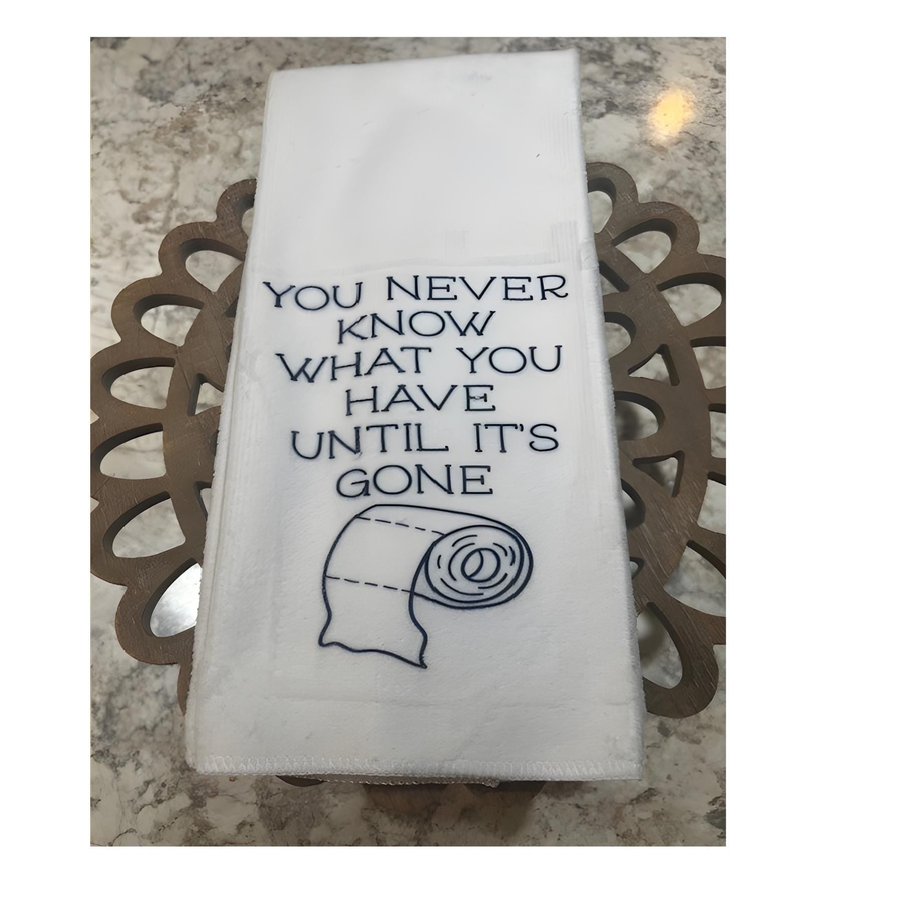 Funny Bathroom Hand Towels!
