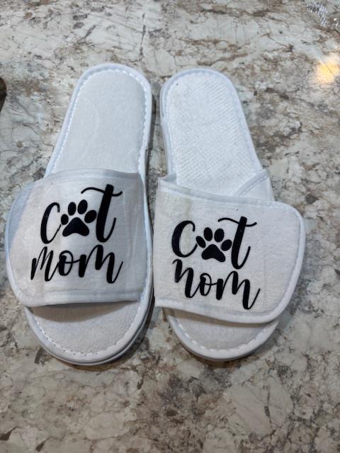 Dog/Cat Mom Slippers!