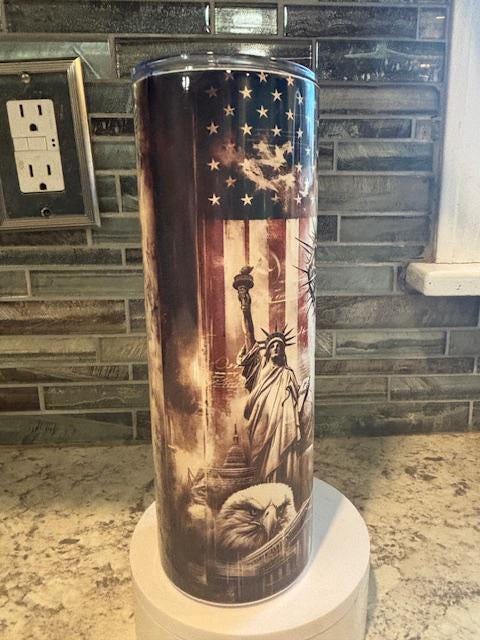 Faith and Freedom Tumbler