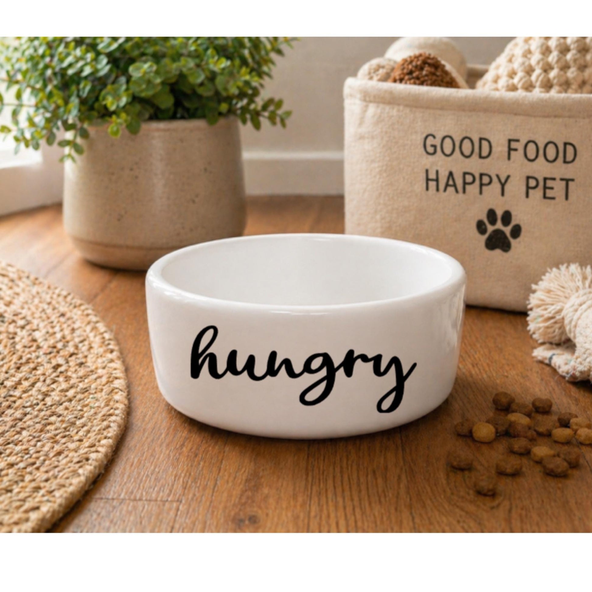 Ceramic Pet Bowls! 6-inch Dishes