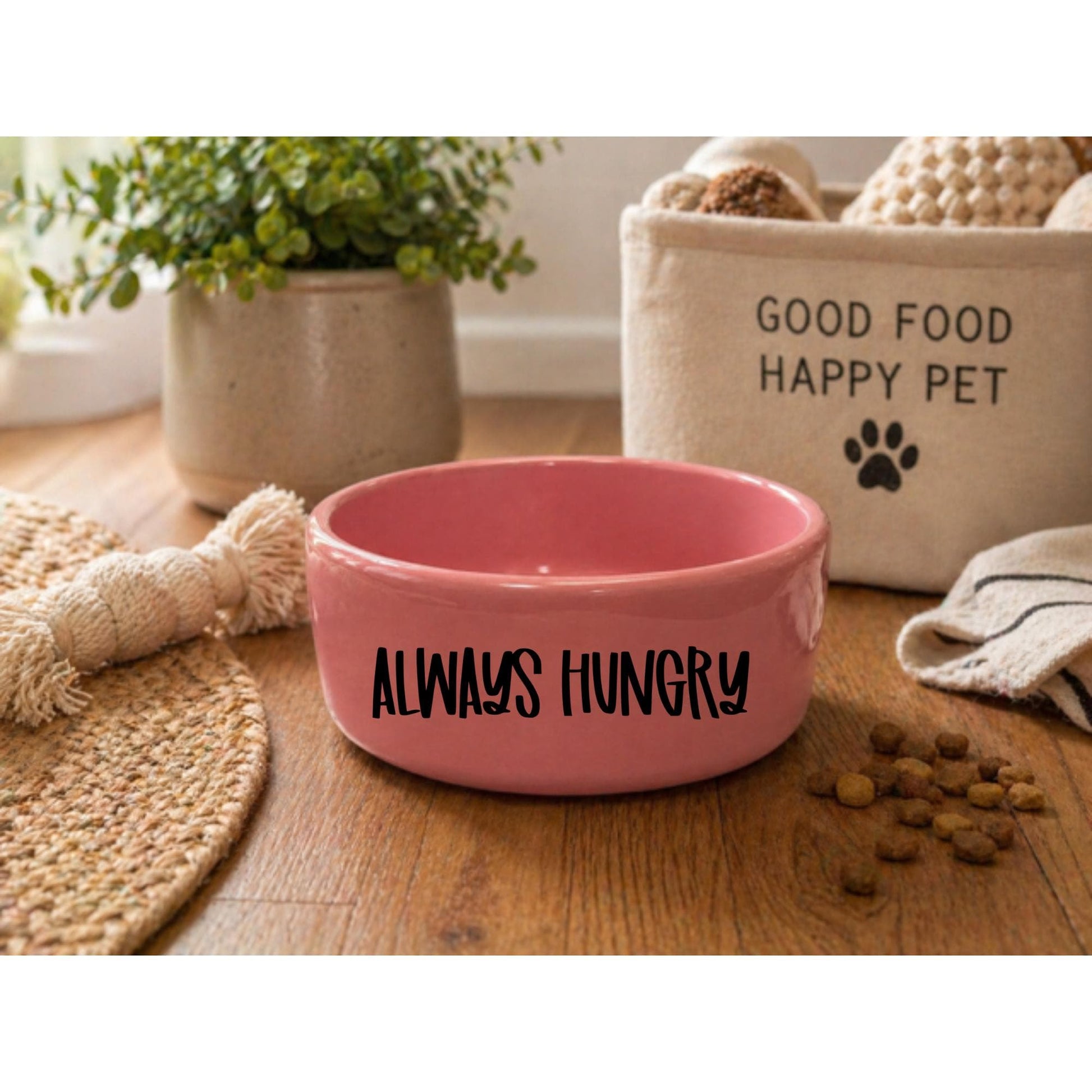 Ceramic Pet Bowls! 6-inch Dishes
