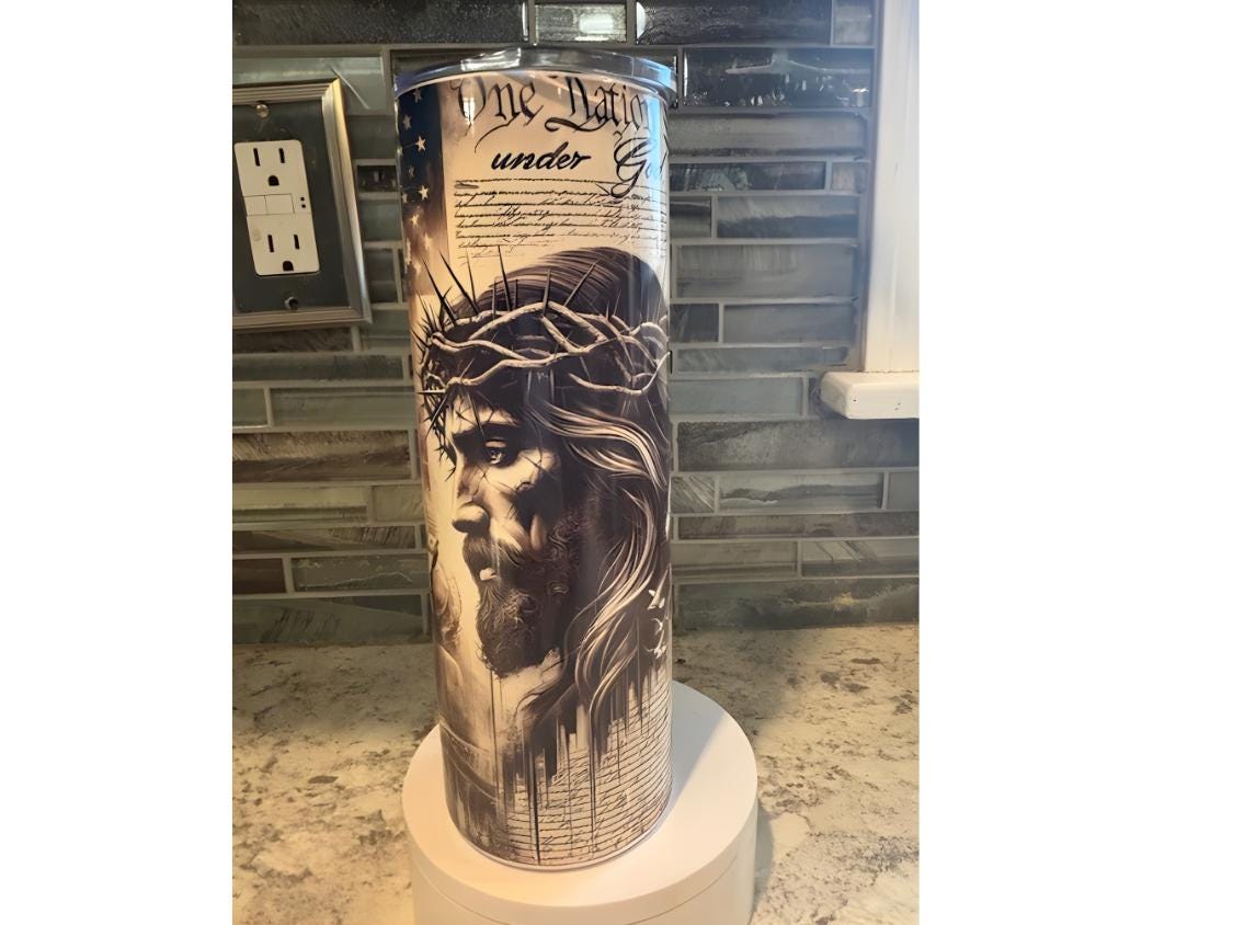 Faith and Freedom Tumbler