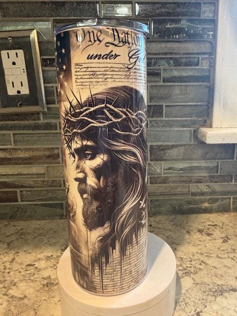 Faith and Freedom Tumbler