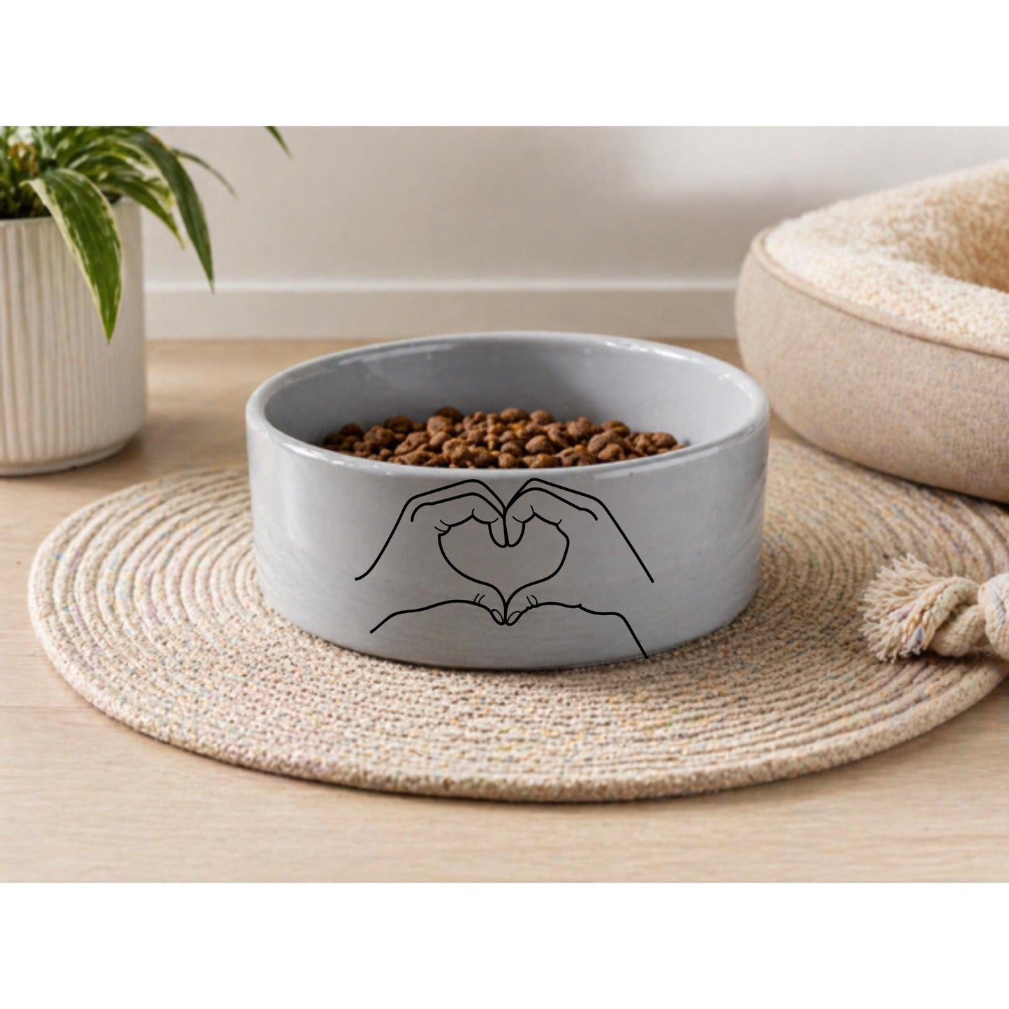 Ceramic Pet Bowls! 6-inch Dishes