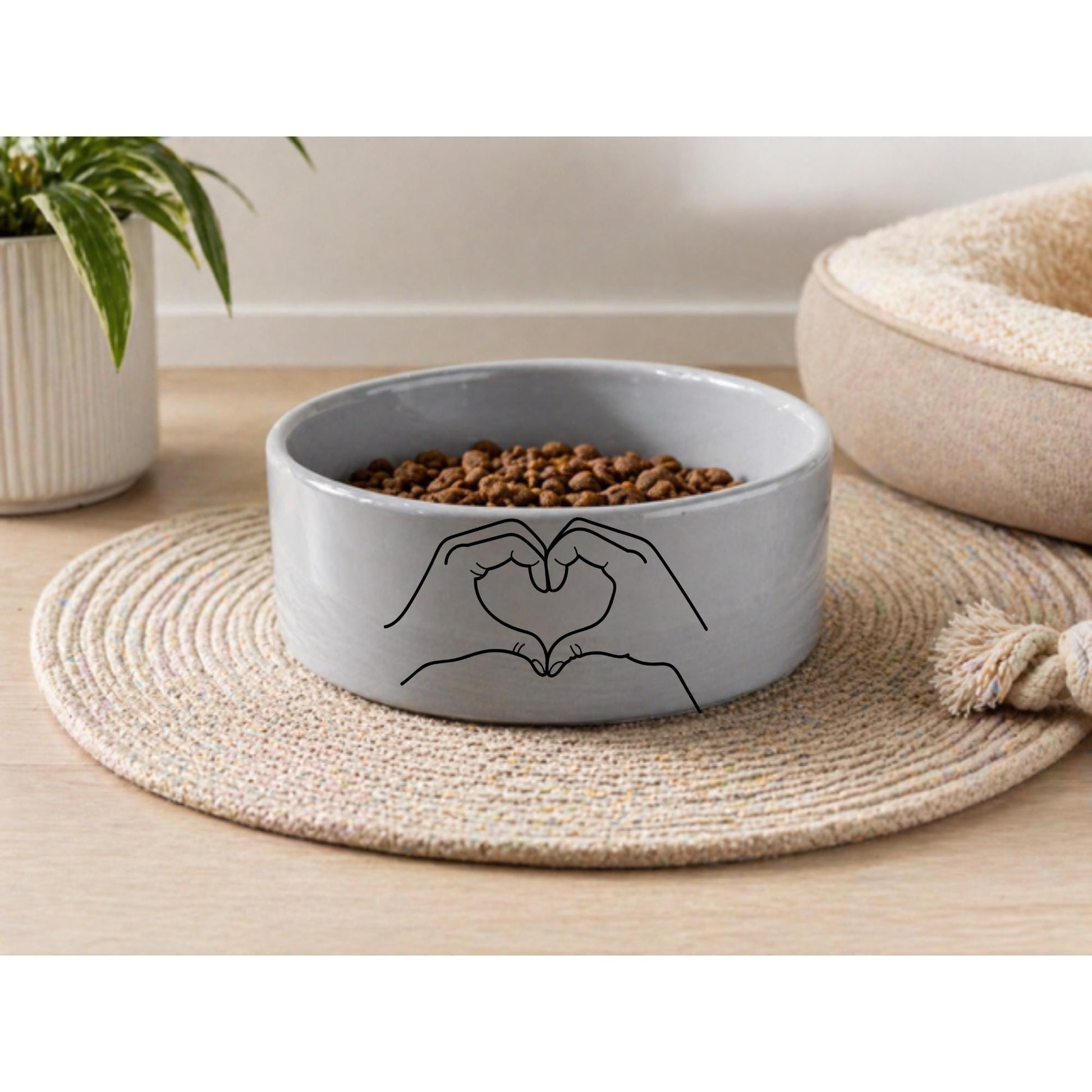 Ceramic Pet Bowls! 6-inch Dishes