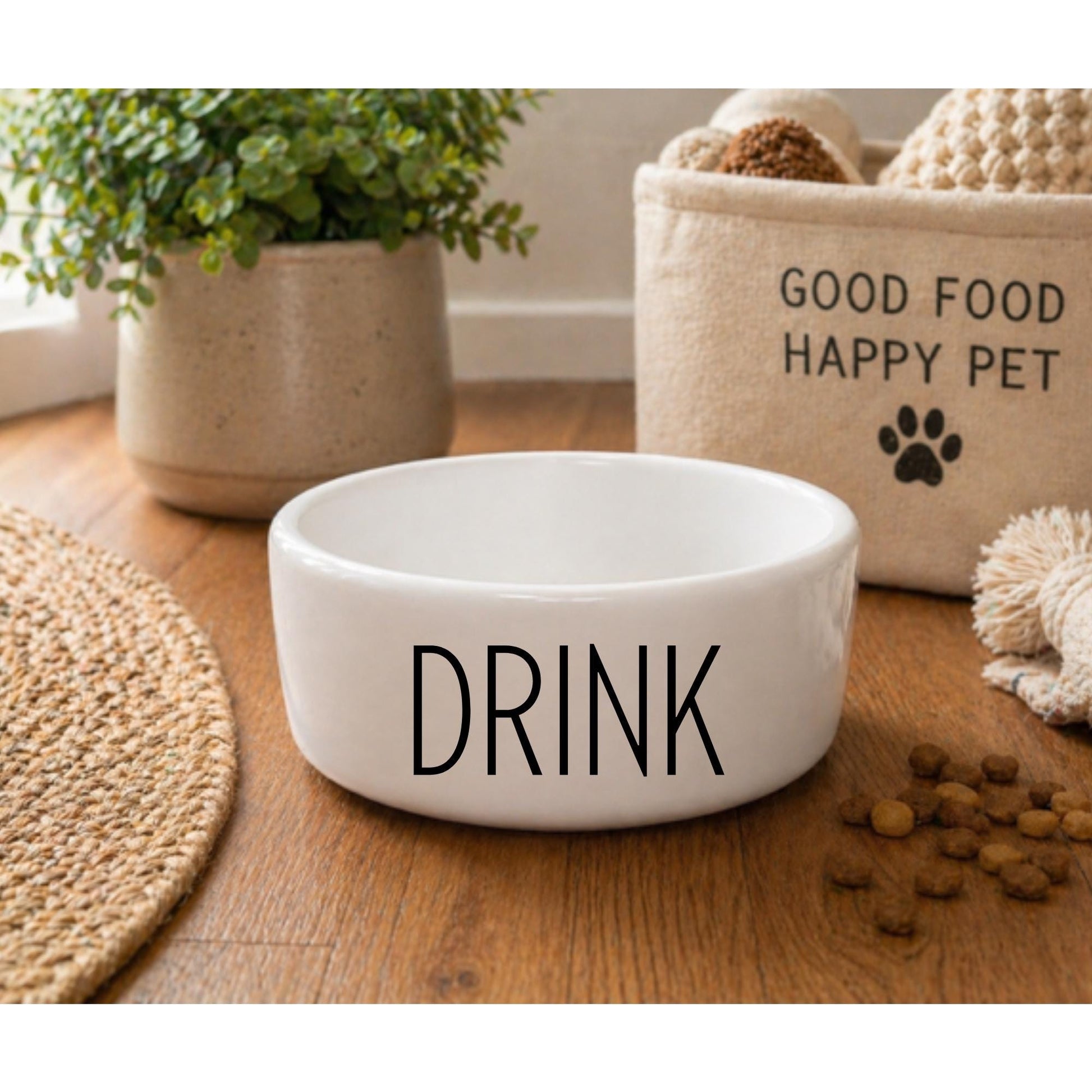 Ceramic Pet Bowls! 6-inch Dishes