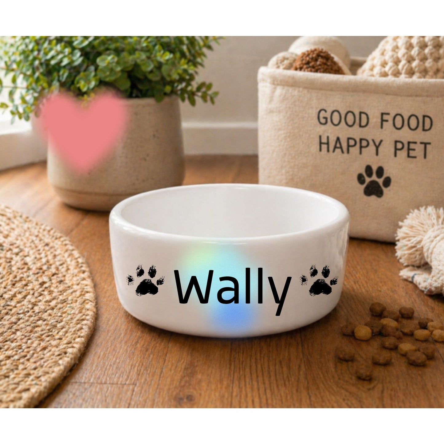 Ceramic Pet Bowls! 6-inch Dishes