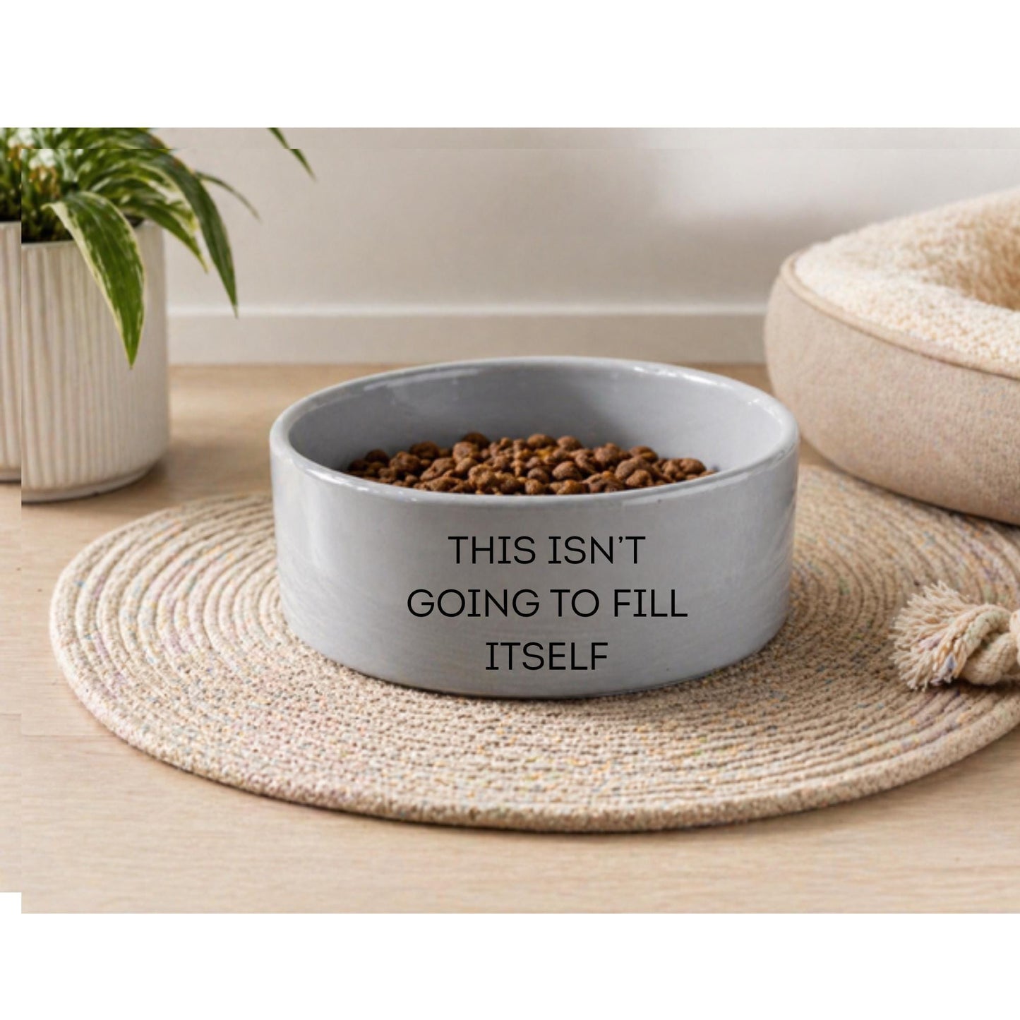 Ceramic Pet Bowls! 6-inch Dishes