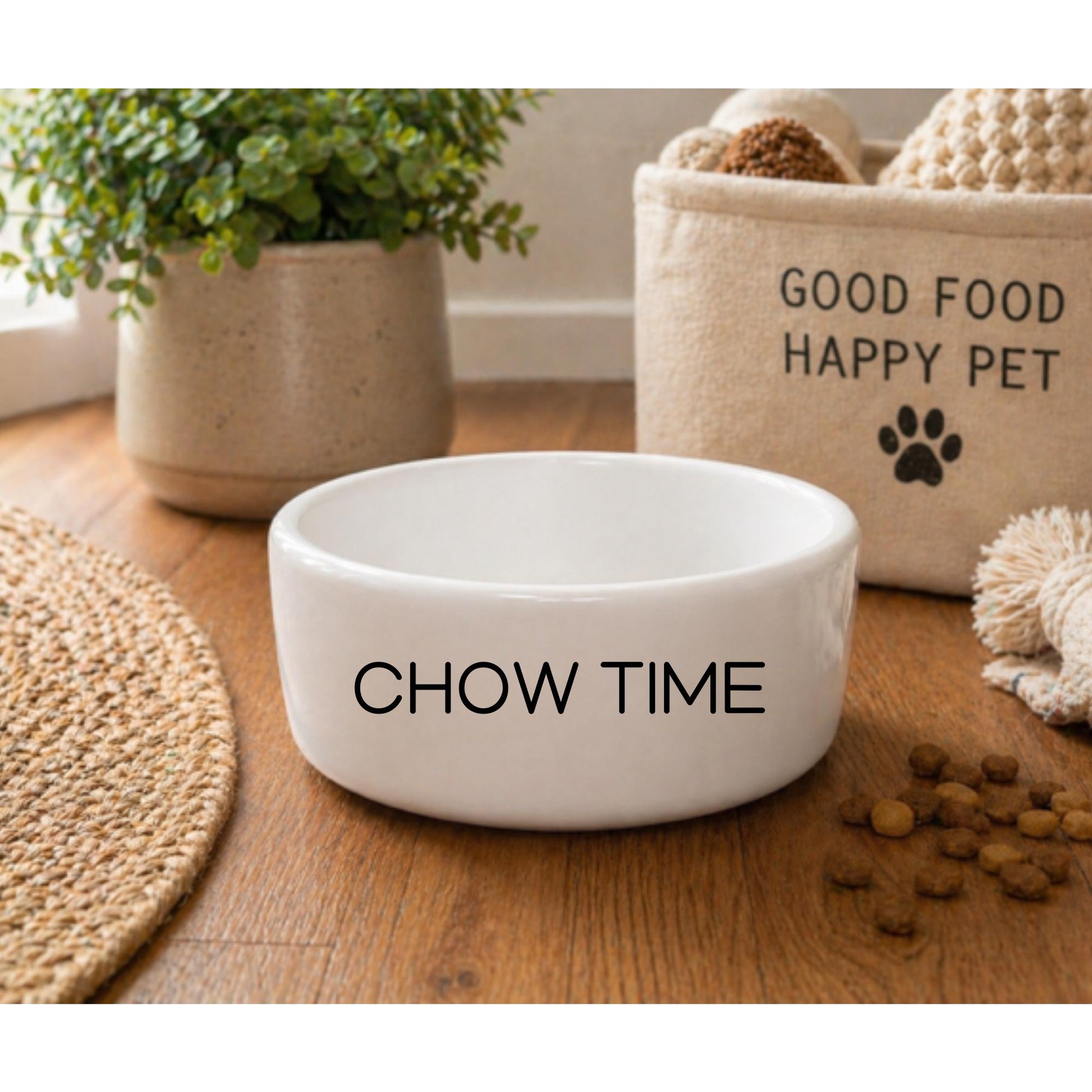 Ceramic Pet Bowls! 6-inch Dishes