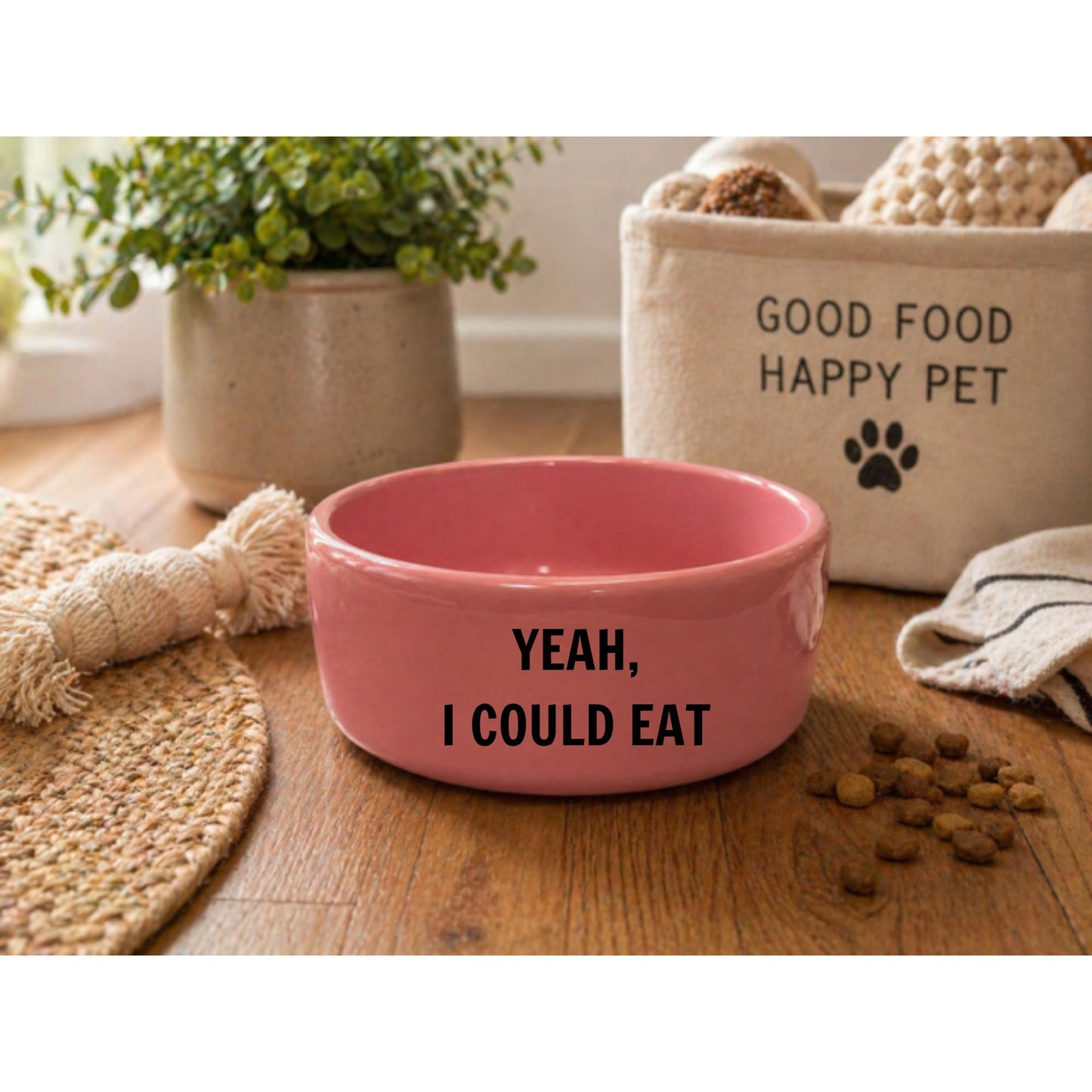 Ceramic Pet Bowls! 6-inch Dishes