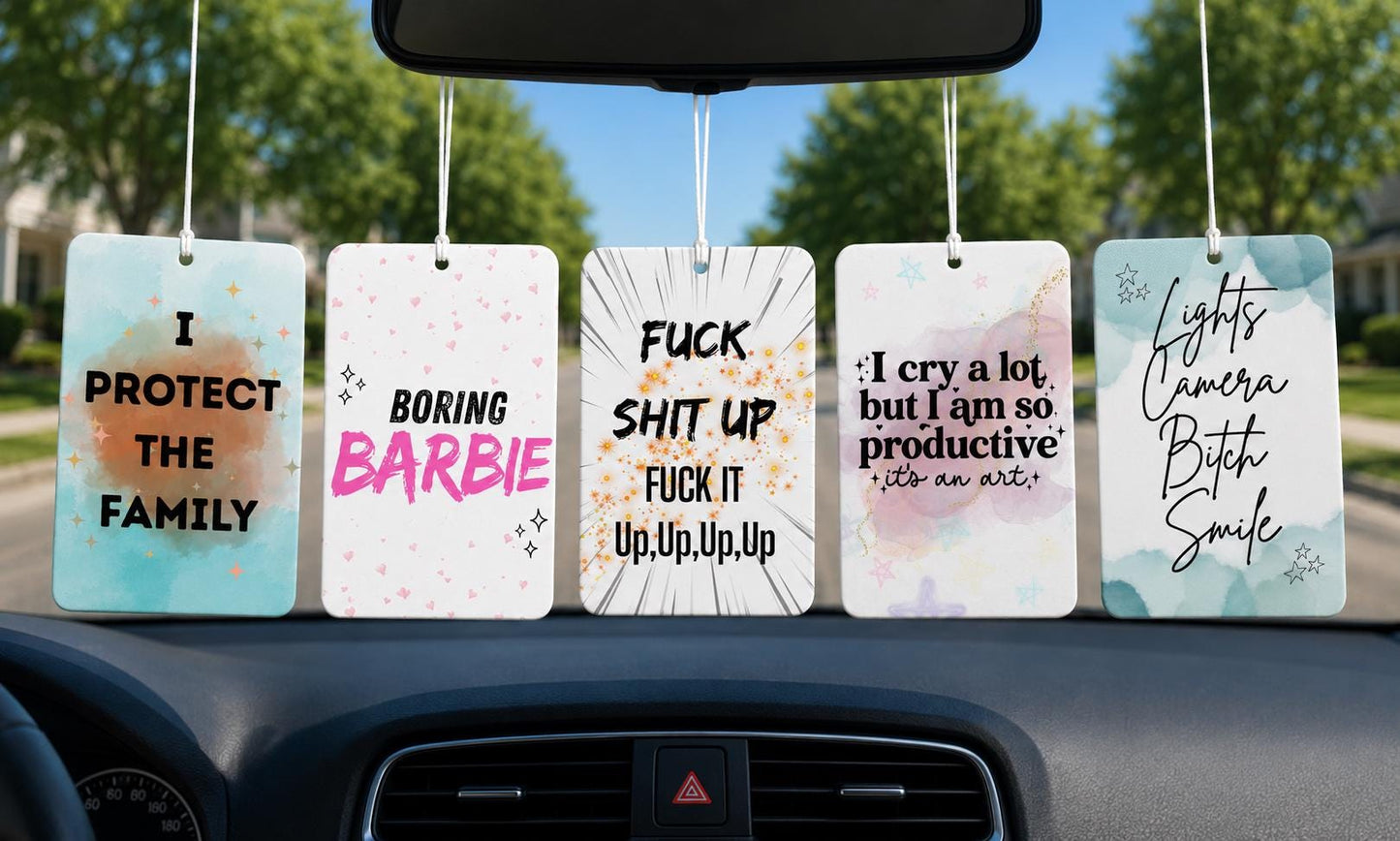 Taylor Swift Inspired Air Freshies - 5 Pack