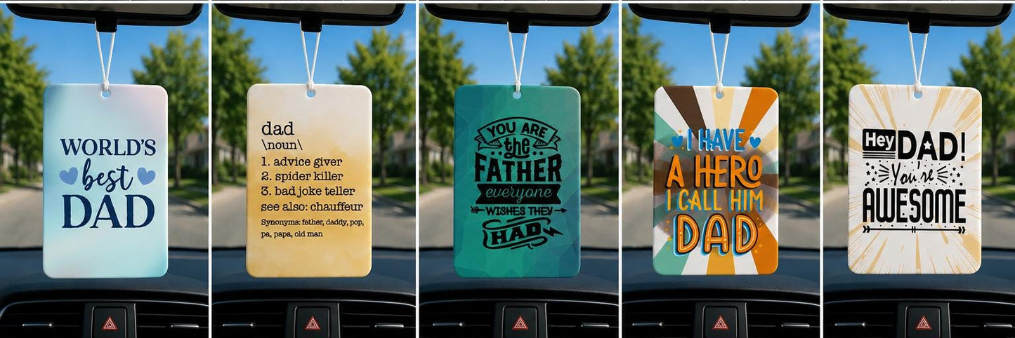 Father's Day Car Air Freshies!