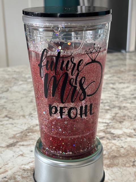 Bride Glitter Tumbler!