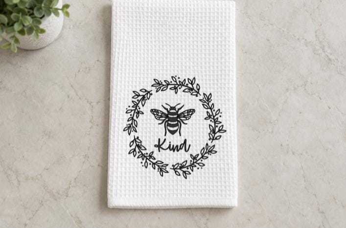 Bee Kind Tea Towel