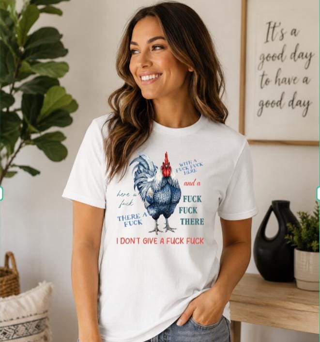 I Don't Give a F*ck" Graphic T-Shirt