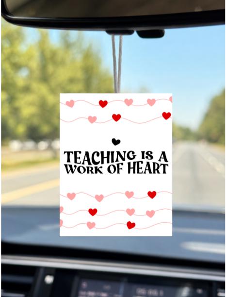 Teacher Air Freshies! 5 Pack!