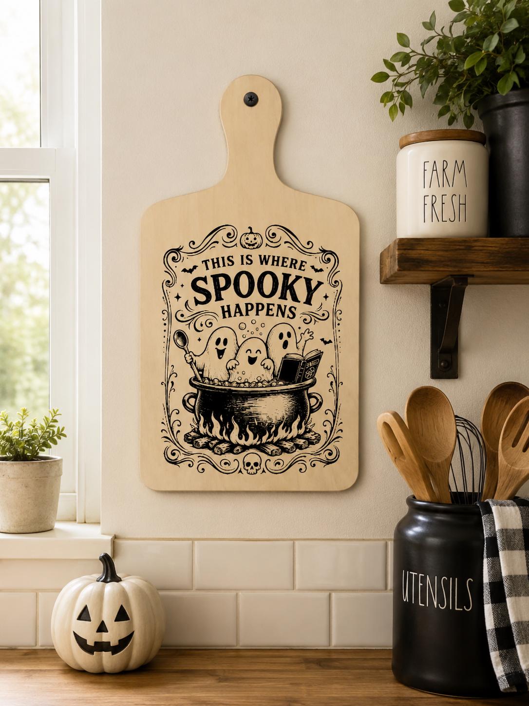 Decorative Halloween Cutting Boards!