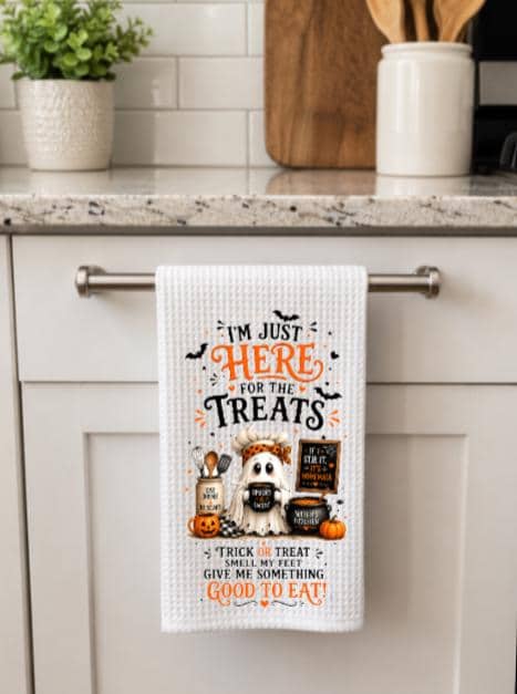 Funny and Decorative Halloween Tea Towels