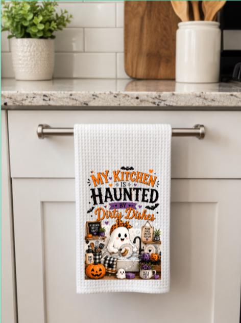 Funny and Decorative Halloween Tea Towels