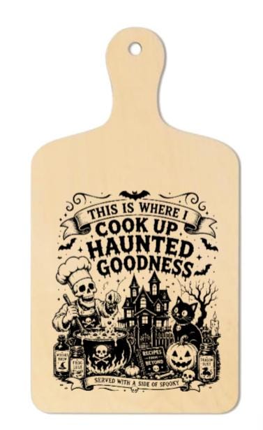 Decorative Halloween Cutting Boards!