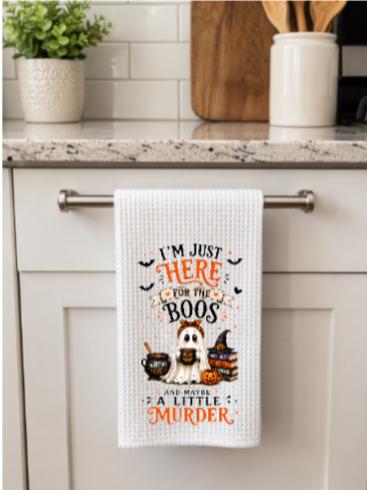 Funny and Decorative Halloween Tea Towels
