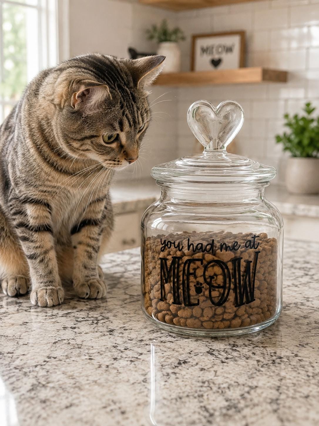 You Had Me At Meow Cat Treat Jar