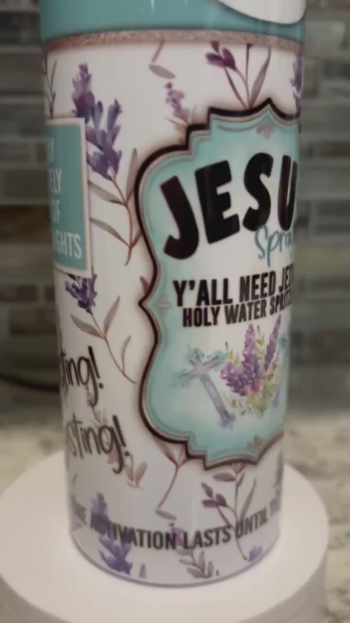 Y’all Need Jesus Holy Water Spritzer