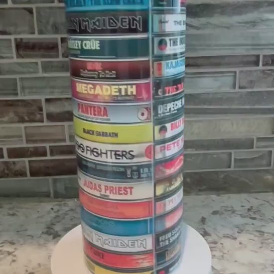 80's Rock Music Tumbler - Retro Vibes!