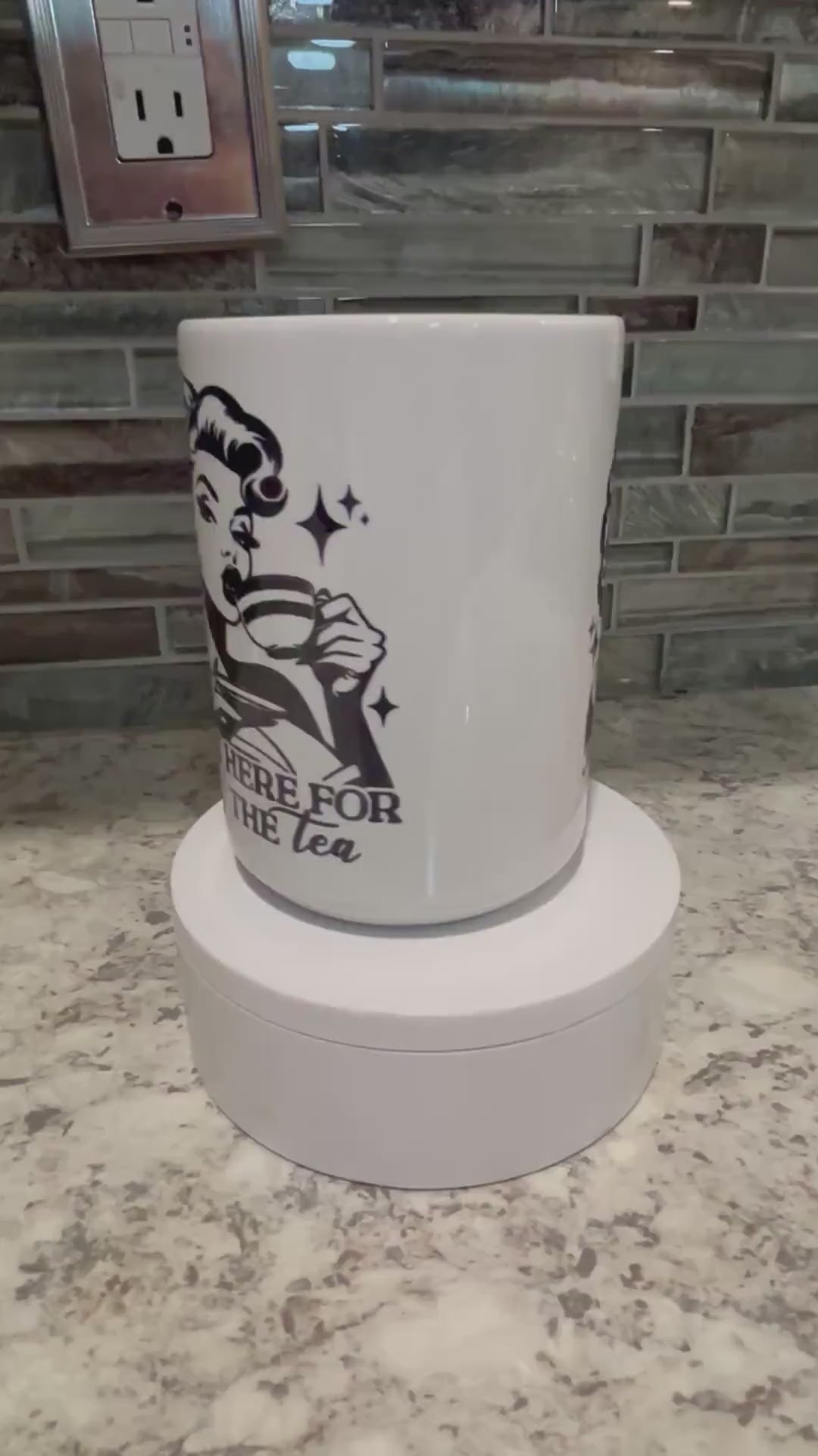 Just Here for the Tea Mug